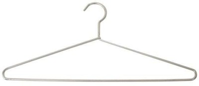 VISHAL_Co Steel Cloth Hanger Space Saving Non Slip Stainless Steel Metal Hanger for Shirts, Trousers, etc, Coats & Clothes for Wardrobe Steel Coat Pack of 12 Hangers For  Coat(Steel)