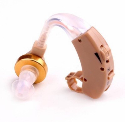 auditech Sound Enhancement '222' With 6 Batteries Behind The Ear Hearing Aid(Beige)