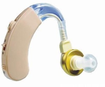 S.S.AXON B 13 Hearing Aid with 6 batteries B-13 BTE Sound Amplifier Behind The Ear Hearing Aid(Golden)