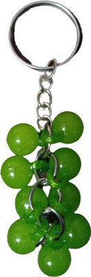 365 Degree Pack of 5 Multicolor Grapes Keychain for Bikes ( Set of 5 ) Key Chain
