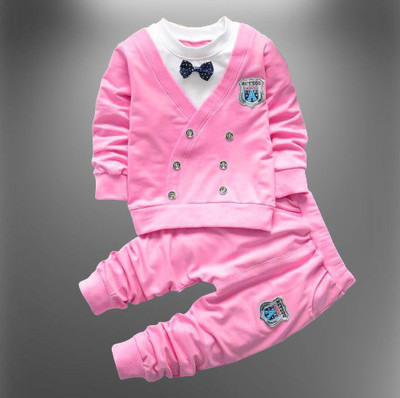 BHIMANIBROTHERS Boys & Girls Party(Festive) T-shirt Pant(PINK)
