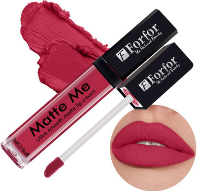 FORFOR Forever Matte Liquid Lip Color(Carnation Pink, 5 ml)