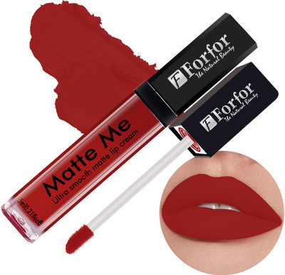 FORFOR Forever Matte Liquid Lip Color(Angel red, 5 ml)