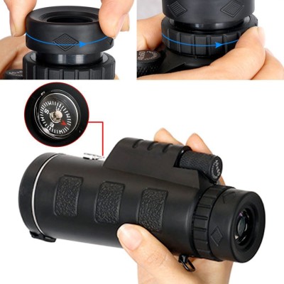 LionBolt Optical Monocular Camping Panda Binoculars Telescope Lens With 3388 Tripod Mobile Phone Lens
