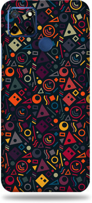 LAMHA Realme C12 Mobile Skin(Ultra Super Geometric Shape With High Matte Finish.,.)