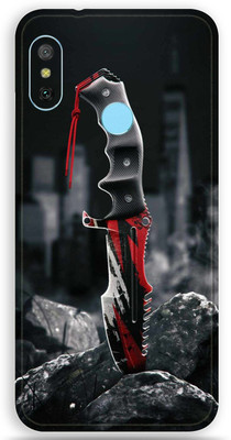 Jeeva Creation Mi Redmi Note 6 Pro, Mi Redmi Note 6 Pro Mobile Skin(Ultra Super Killer Knife Skin With High Matte Finish.)