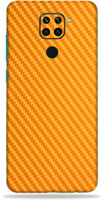 AsSkin Redmi Note 9, redmi note 9, mi note9 Mobile Skin(Ultra Super Carbon Fiber Golden High Matte Finish.,)