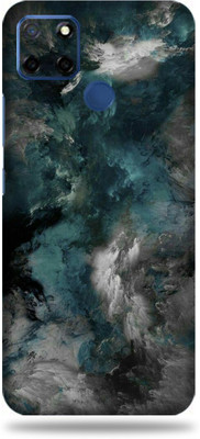 LAMHA Realme C12 Mobile Skin(Ultra Super Dark Clouds With High Matte Finish.,.)
