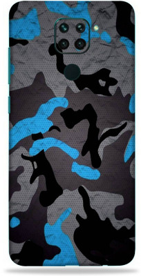 AsSkin Redmi Note 9, redmi note 9, mi note9 Mobile Skin(Ultra Super Cam Blue High Matte Finish.,)