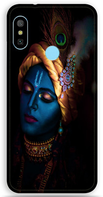 Jeeva Creation Mi Redmi Note 6 Pro, Mi Redmi Note 6 Pro Mobile Skin(Ultra Super Enlightened Krishna Skin With High Matte Finish.)
