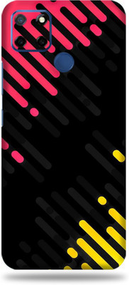 LAMHA Realme C12 Mobile Skin(Ultra Super Abstract Lines With High Matte Finish.,.)