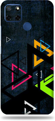 LAMHA Realme C12 Mobile Skin(Ultra Super Color Tringles With High Matte Finish.,.)