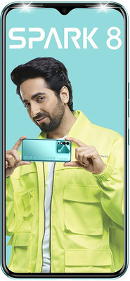 Tecno Spark 8 (Turquoise Cyan, 32 GB)(3 GB RAM)