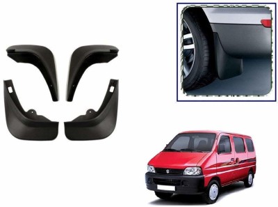 Carcool Rear Mud Guard, Front Mud Guard For Suzuki Eeco NA(Black)