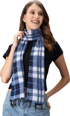 Trendy World Checkered Women Muffler