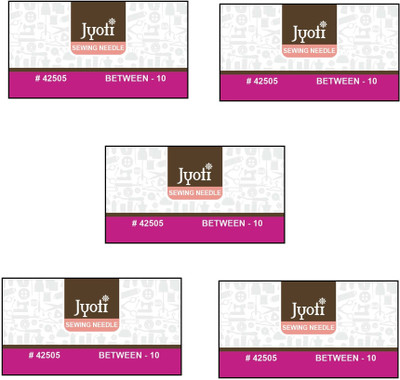 Jyoti Hand Sewing Needle(Betweens Needle 10 Pack of 100)