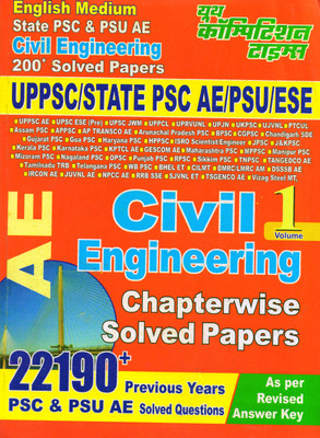 UPPSC State PSC PSU ESE Assistant Civil Engineering Chapter-Wise Solved Papers Vol 1 (Paperback, Yct)(PERFECT, YCT)