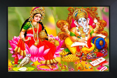 RV SALES laxmi ganesh Religious Frame