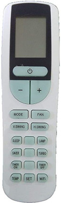 Haimac AC Remote No. 133B, Compatible with Remote Control Voltas AC Remote Control (WiFi) Remote Controller(White)