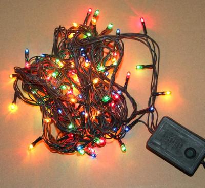 H&A Craft House 60 LEDs 30 m Multicolor Color Changing, Flickering Bulb Rice Lights(Pack of 1)