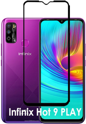 LILLIPUT Edge To Edge Tempered Glass for Infinix Hot 9 PLAY(Pack of 1)