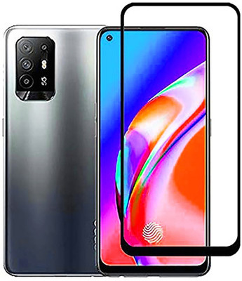 ASMANTIC Edge To Edge Tempered Glass for Oppo F19 PRO PLUS(Pack of 1)