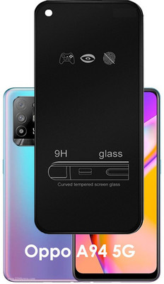 LILLIPUT Edge To Edge Tempered Glass for Oppo A94 5G(Pack of 1)