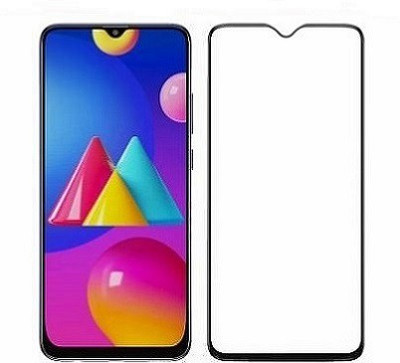 kentop Edge To Edge Tempered Glass for Realme 5s(Pack of 1)
