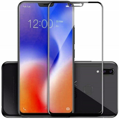 ASMANTIC Edge To Edge Tempered Glass for Vivo V9(Pack of 1)