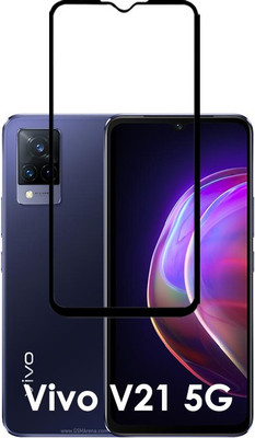 INSTYLE Edge To Edge Tempered Glass for Vivo V21 5G(Pack of 1)