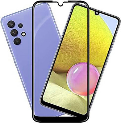 ASMANTIC Edge To Edge Tempered Glass for Samsung Galaxy A32 4G(Pack of 1)