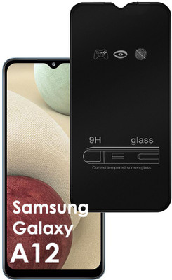 LILLIPUT Edge To Edge Tempered Glass for Samsung Galaxy A12(Pack of 1)