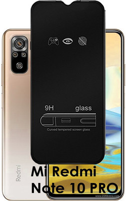 LILLIPUT Edge To Edge Tempered Glass for Mi Redmi Note 10 PRO(Pack of 1)