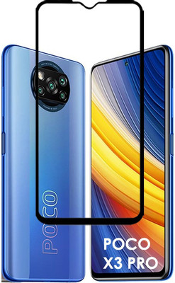 INSTYLE Edge To Edge Tempered Glass for Poco X3 PRO(Pack of 1)