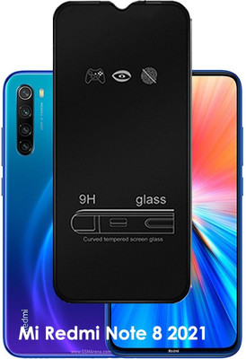 LILLIPUT Edge To Edge Tempered Glass for Mi Redmi Note 8 2021(Pack of 1)