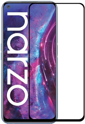 KITE DIGITAL Edge To Edge Tempered Glass for Realme Narzo 30 Pro(Pack of 2)