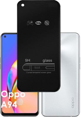 LILLIPUT Edge To Edge Tempered Glass for Oppo A94 5G(Pack of 1)