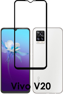 LILLIPUT Edge To Edge Tempered Glass for Vivo V20(Pack of 1)