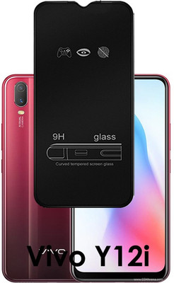INSTYLE Edge To Edge Tempered Glass for Vivo Y12i(Pack of 1)