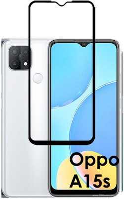 INSTYLE Edge To Edge Tempered Glass for Oppo A15s(Pack of 1)