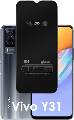 INSTYLE Edge To Edge Tempered Glass for Vivo Y31(Pack of 1)