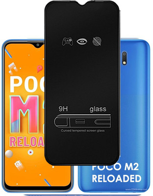 INSTYLE Edge To Edge Tempered Glass for Poco M2 Reloaded(Pack of 1)