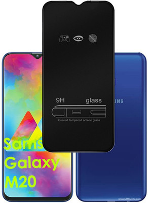 LILLIPUT Edge To Edge Tempered Glass for Samsung Galaxy M20(Pack of 1)