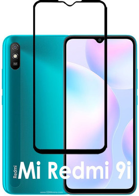 ASMANTIC Edge To Edge Tempered Glass for Mi Redmi 9i(Pack of 1)