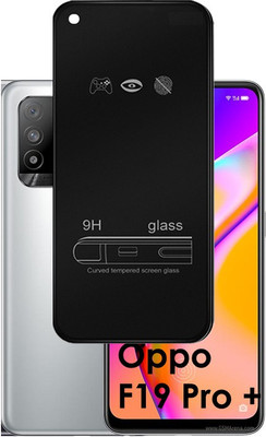 INSTYLE Edge To Edge Tempered Glass for Oppo F19 PRO Plus(Pack of 1)