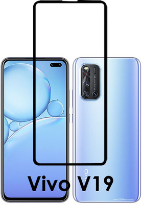 INSTYLE Edge To Edge Tempered Glass for Vivo V19(Pack of 1)