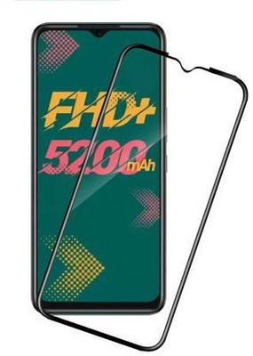 ASVALBUY Edge To Edge Tempered Glass for Infinix Hot 11(Pack of 1)