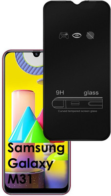 ASMANTIC Edge To Edge Tempered Glass for Samsung Galaxy M31 4G(Pack of 1)