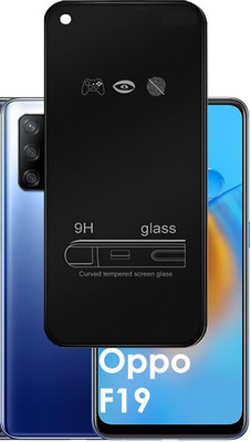 INSTYLE Edge To Edge Tempered Glass for Oppo F19(Pack of 1)