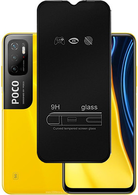 LILLIPUT Edge To Edge Tempered Glass for Poco M3 Pro 5G(Pack of 1)